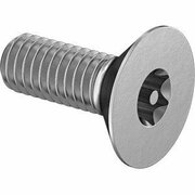 BSC PREFERRED Tamper-Resistant Torx Flat Head Screws M3.5 x 0.6 mm Thread 10 mm Long, 25PK 91870A362